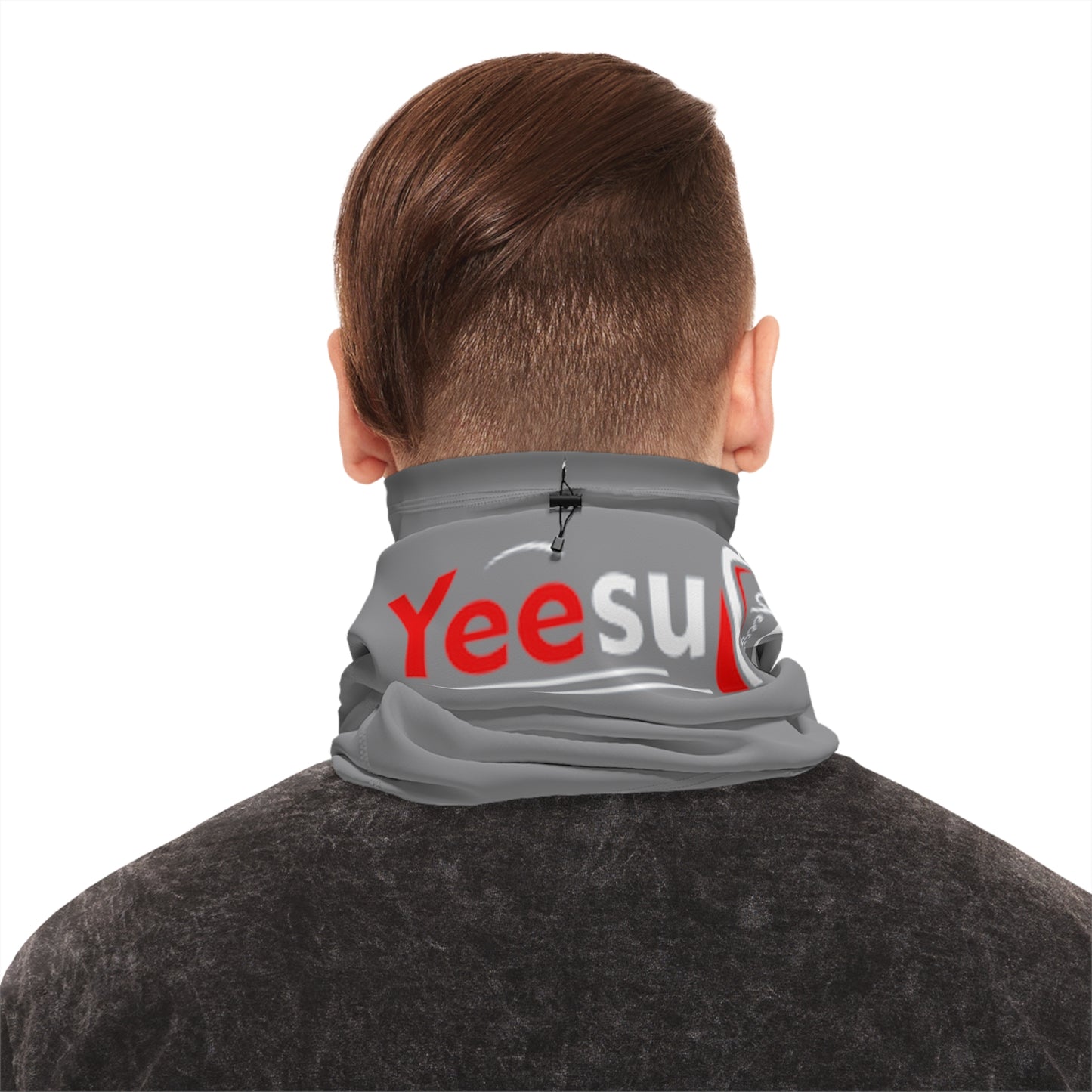 Yeesu Winter Neck Gaiter With Drawstring