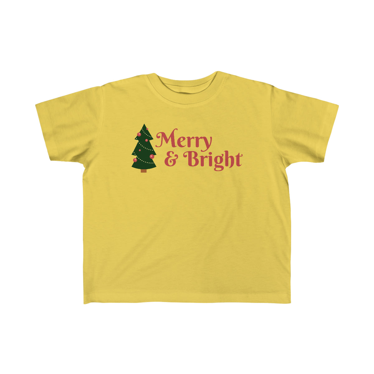 Merry & Bright kid's Fine Jersey Tee