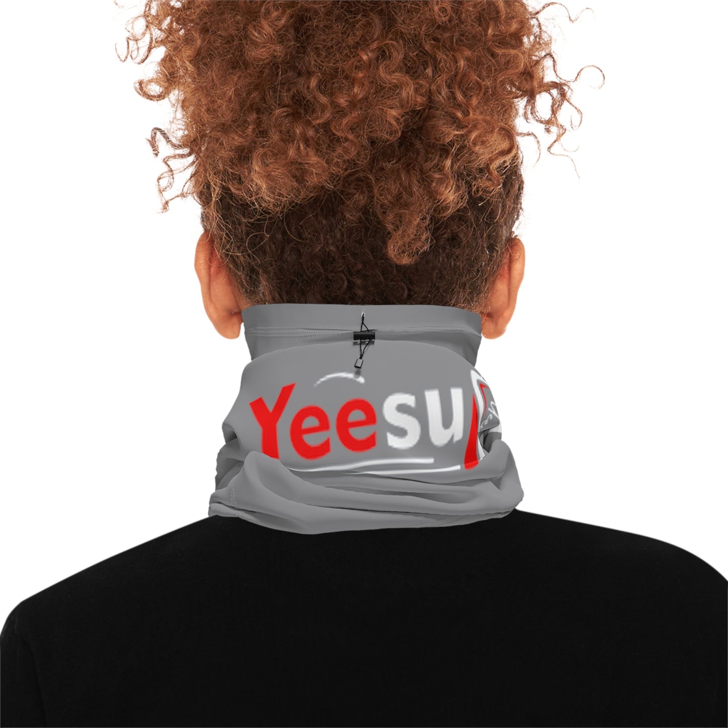 Yeesu Winter Neck Gaiter With Drawstring