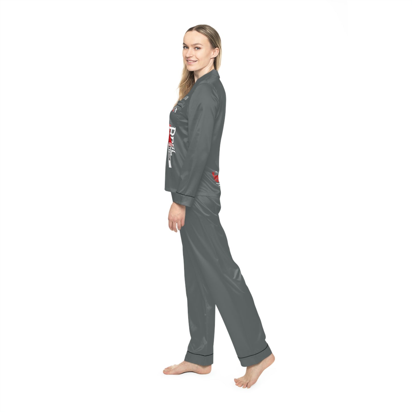 Yeesu Women's Satin Pajamas (AOP)