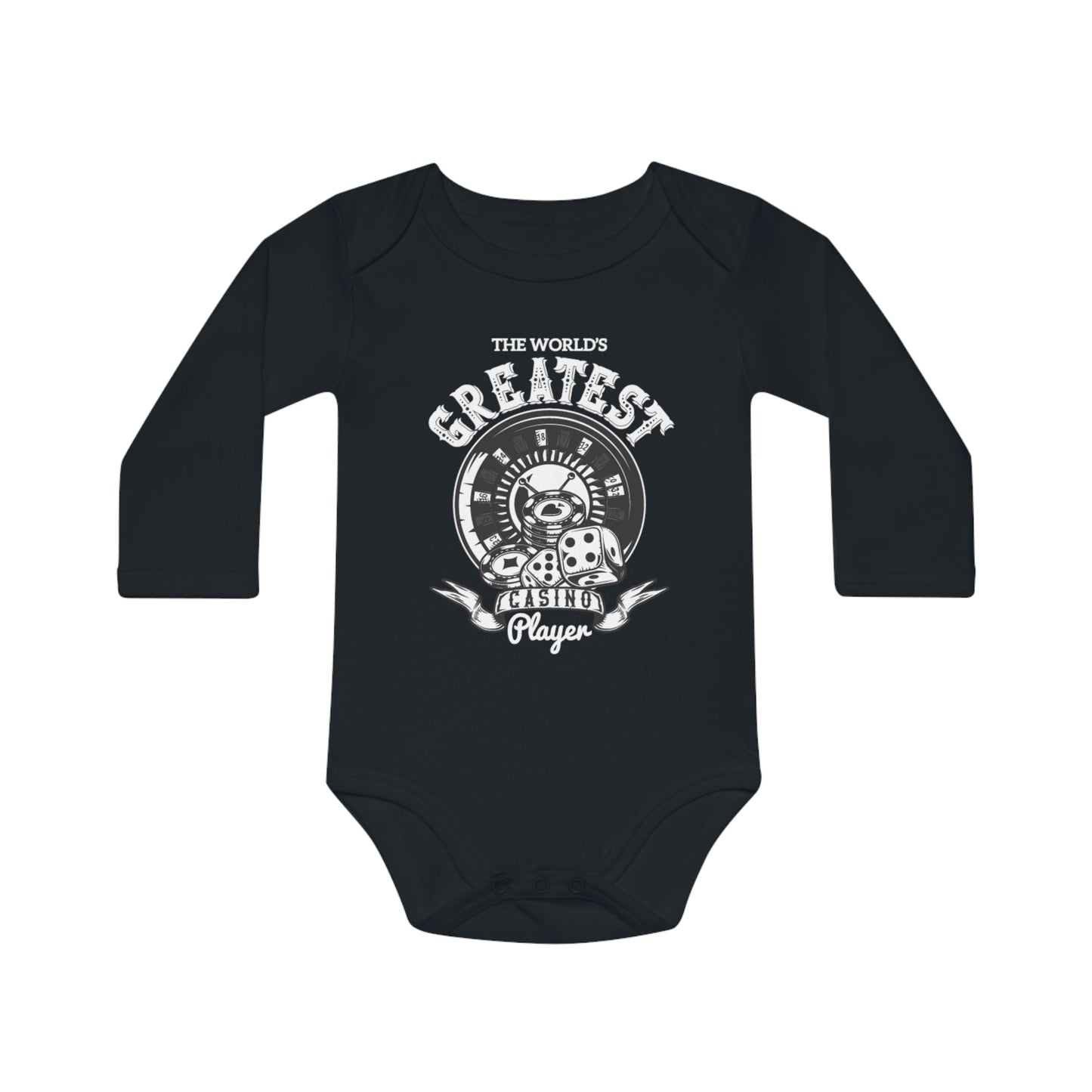 Yeesu Baby Long-Sleeve Organic Bodysuit