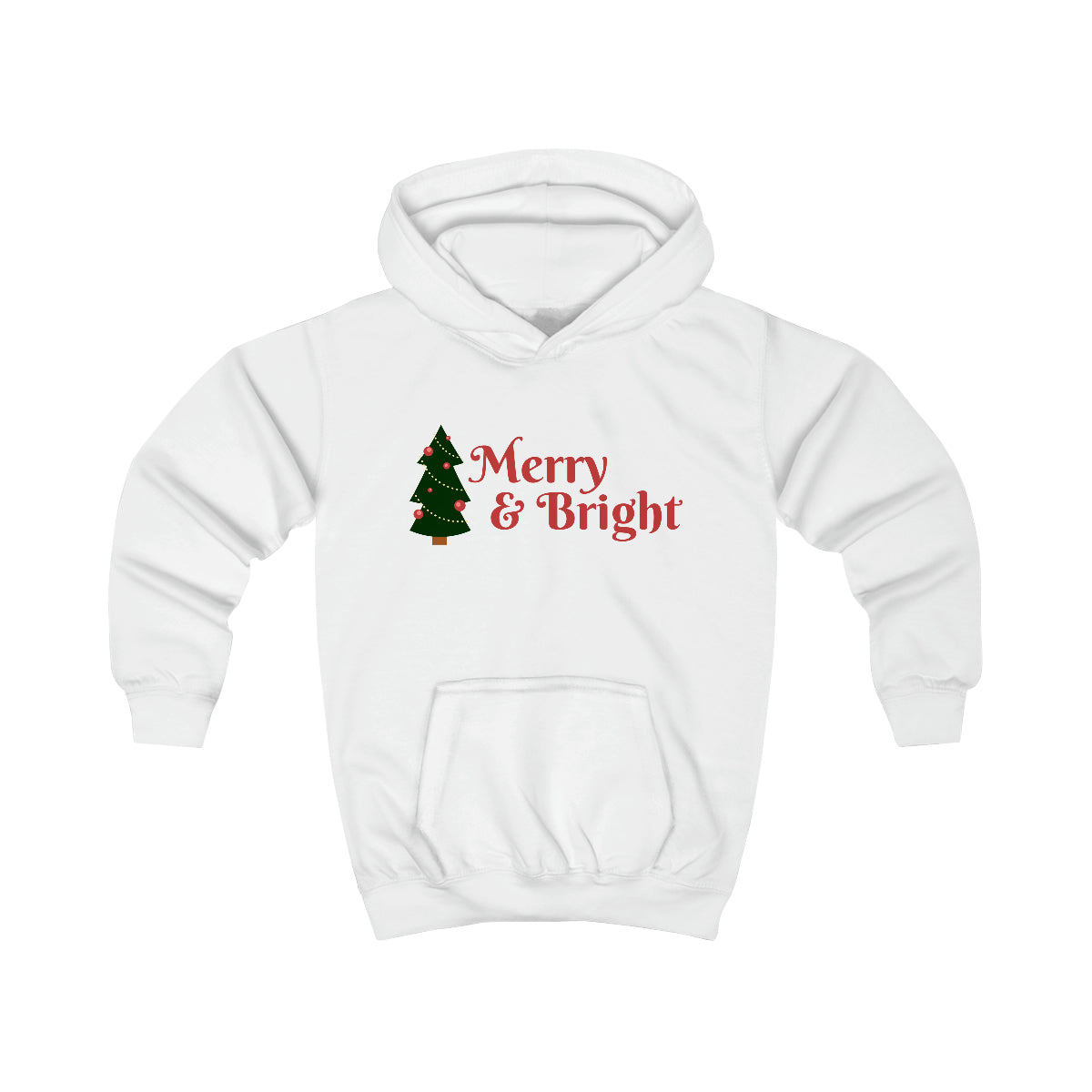 Merry & Bright Kids Hoodie