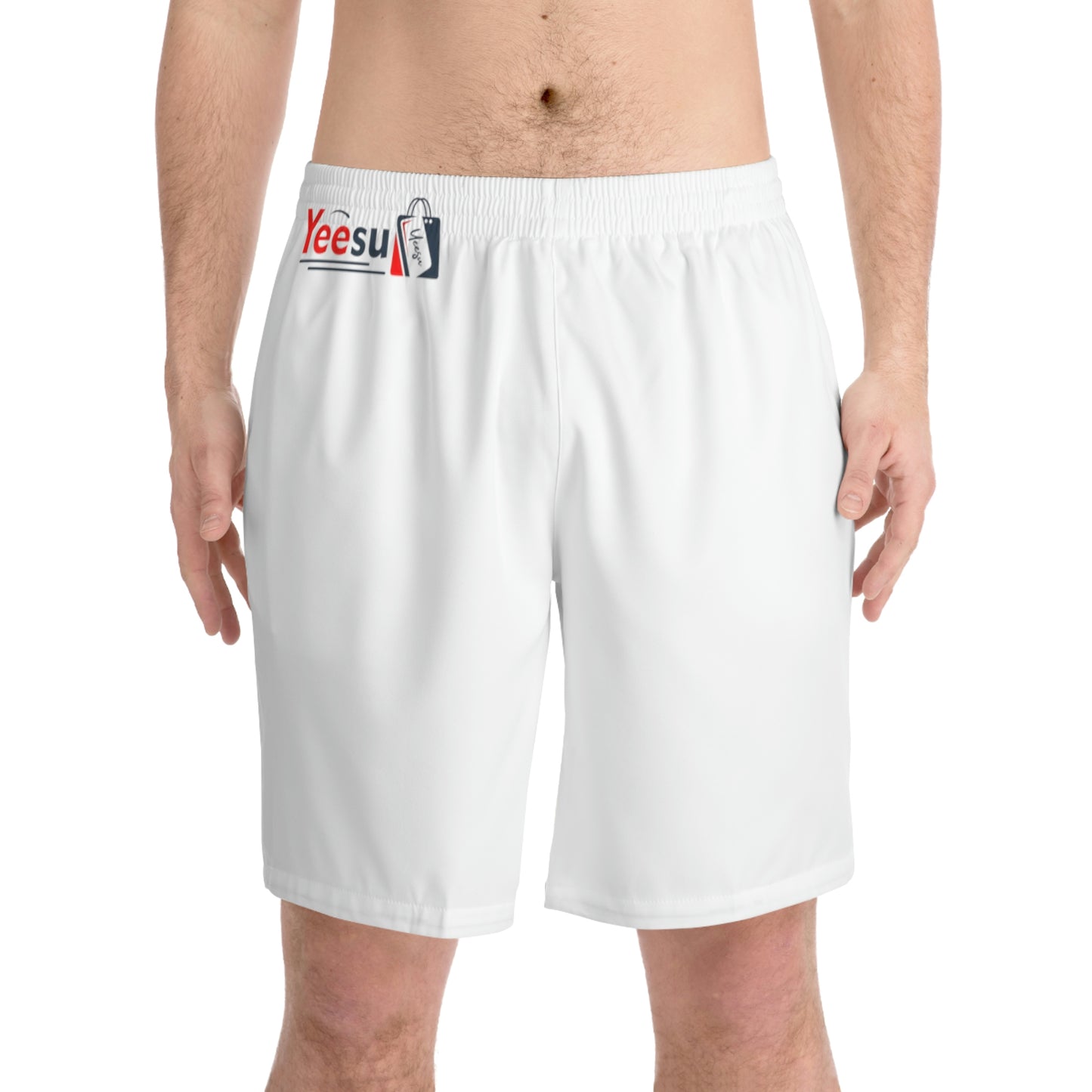 Men's Elastic Beach Shorts (AOP)