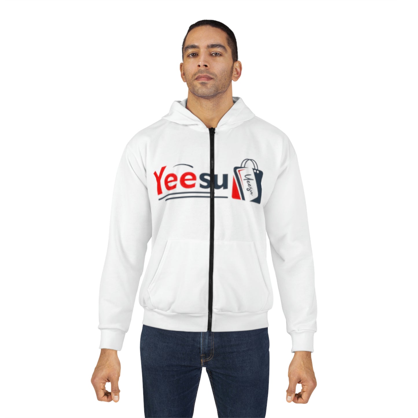 AOP Unisex Zip Hoodie