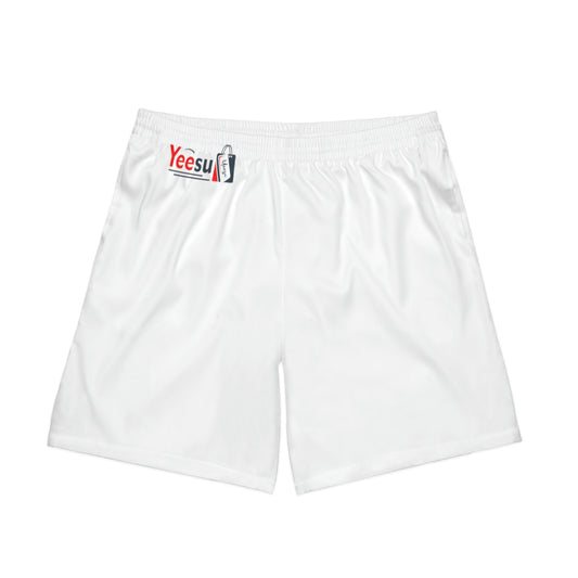 Men's Elastic Beach Shorts (AOP)