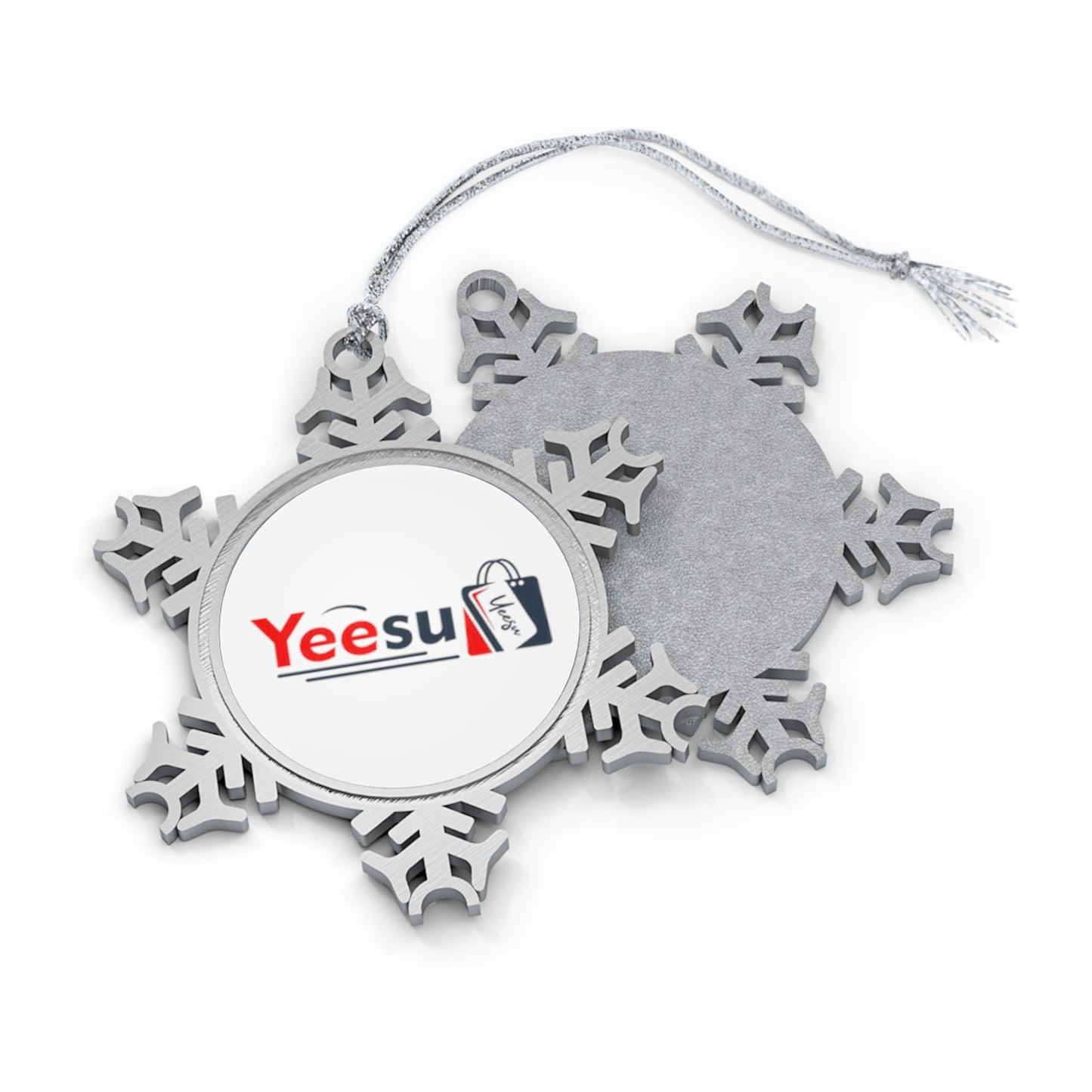 Pewter Snowflake Ornament