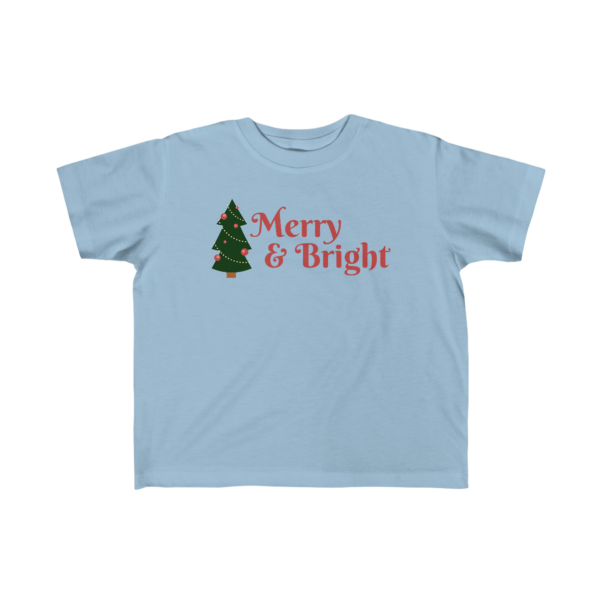 Merry & Bright kid's Fine Jersey Tee