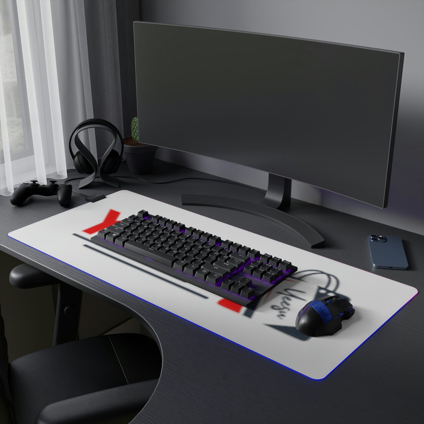 LED Gaming Mouse Pad