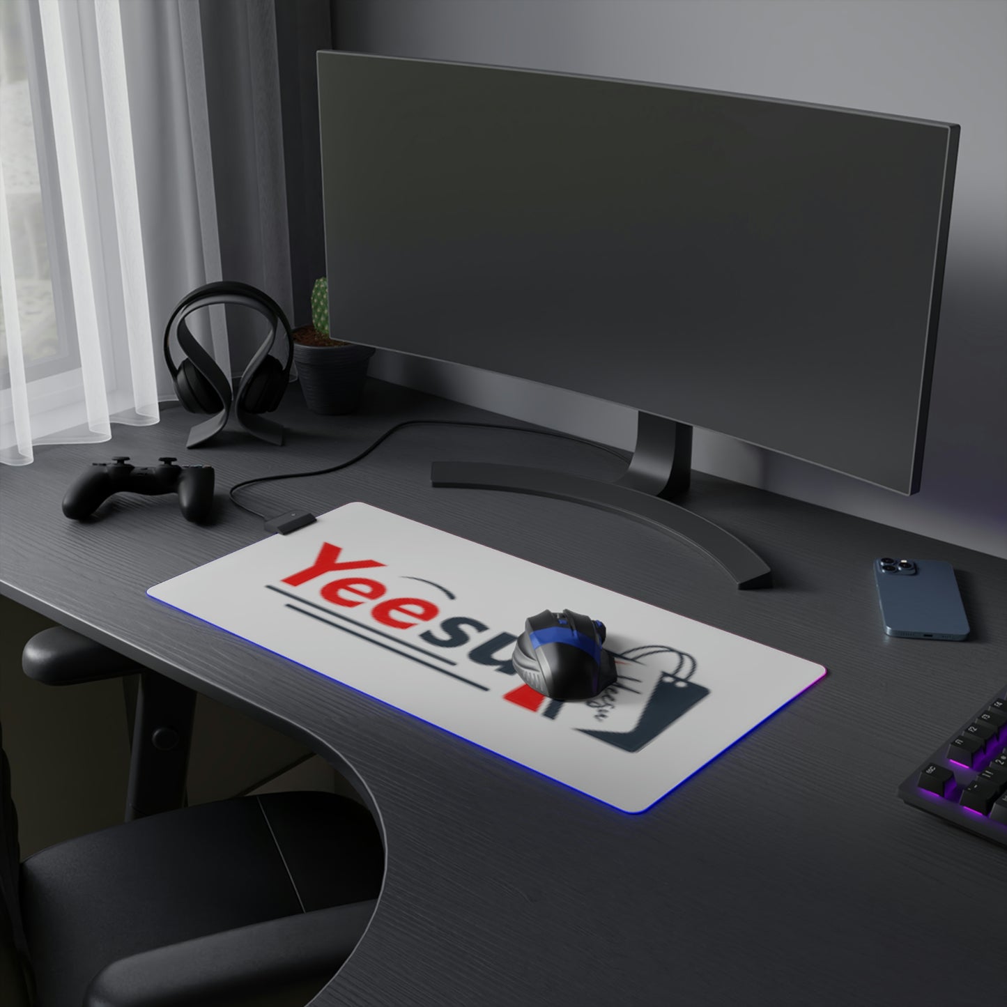 LED Gaming Mouse Pad