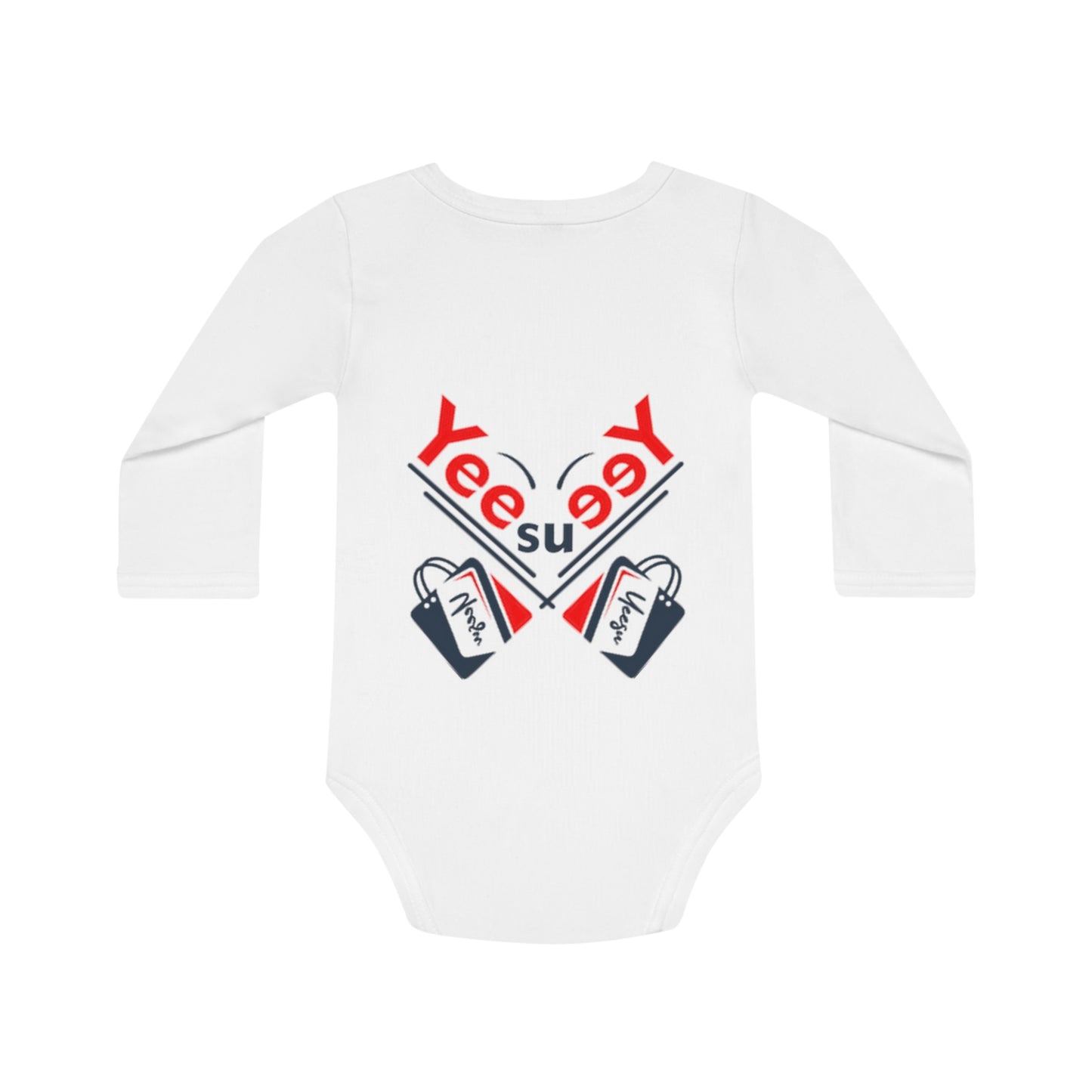 Yeesu Baby Long-Sleeve Organic Bodysuit