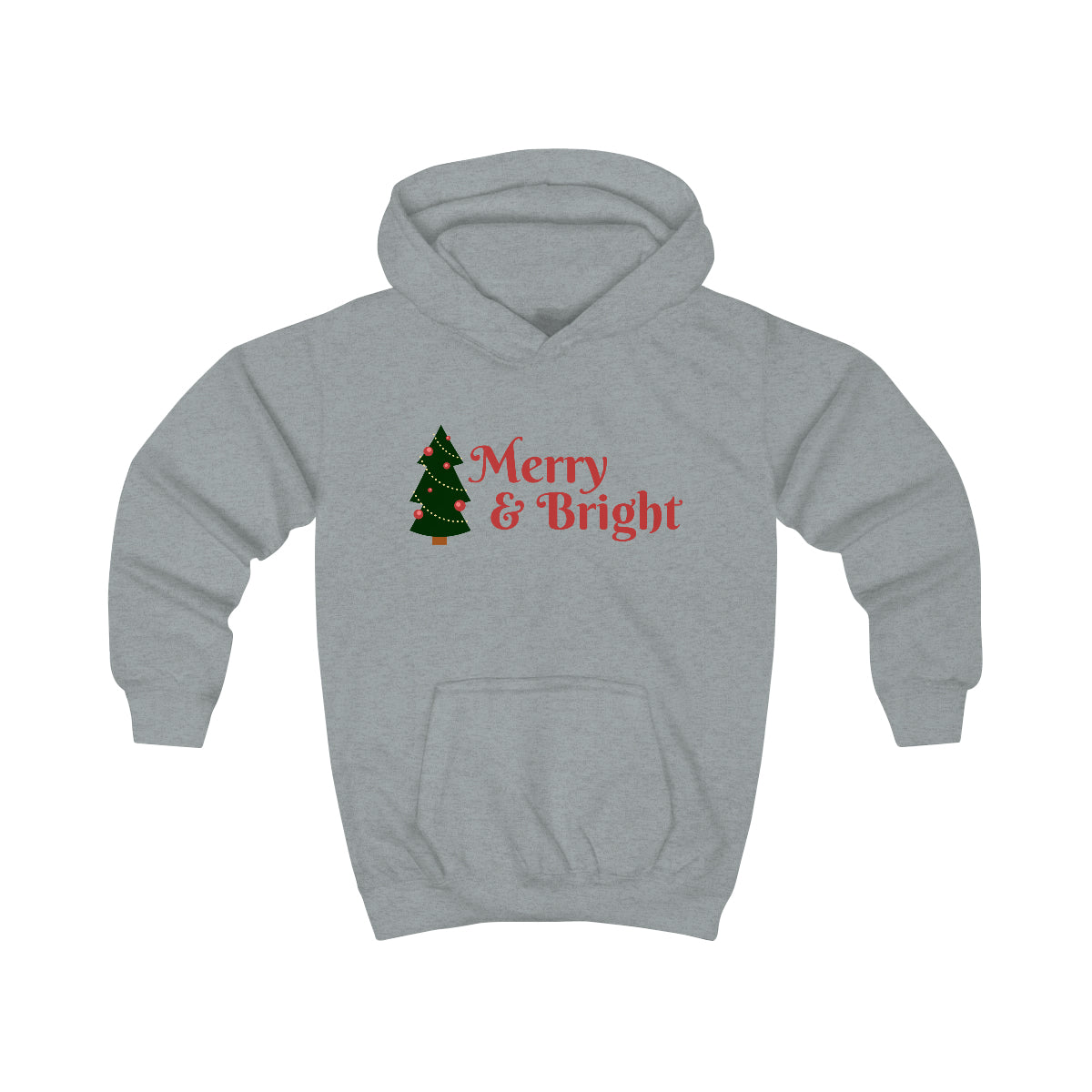 Merry & Bright Kids Hoodie