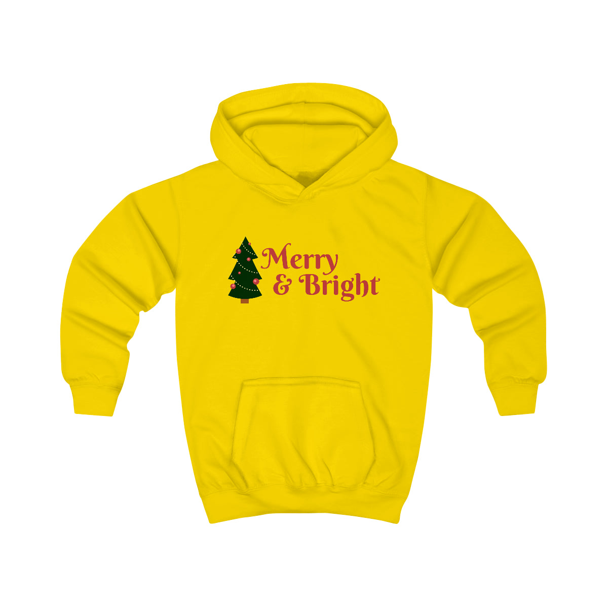 Merry & Bright Kids Hoodie