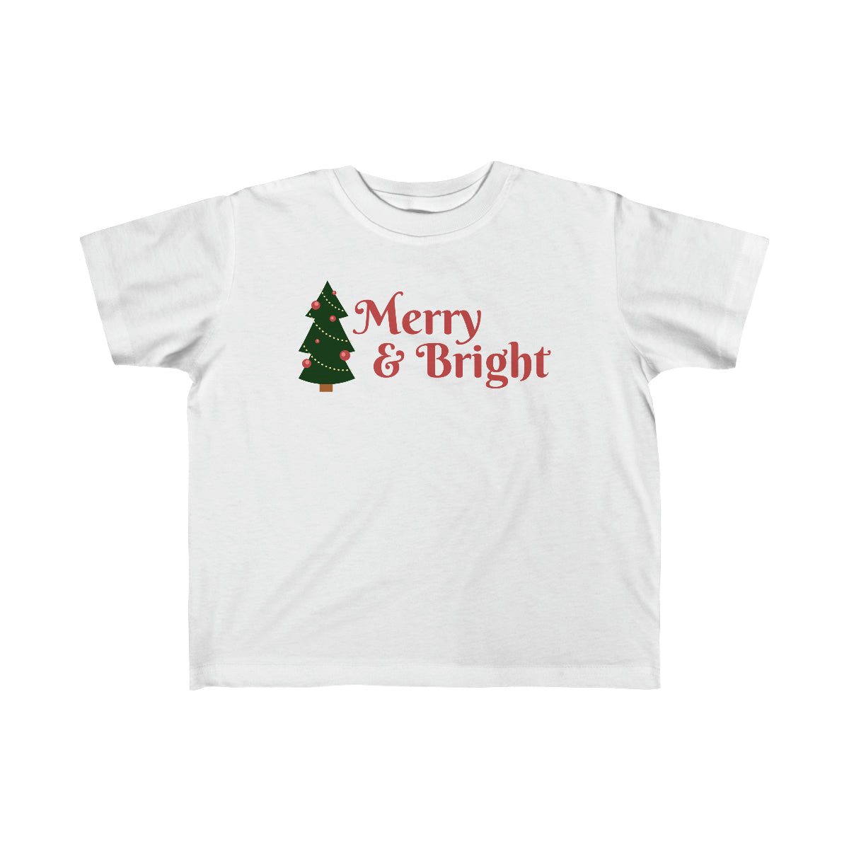 Merry & Bright kid's Fine Jersey Tee