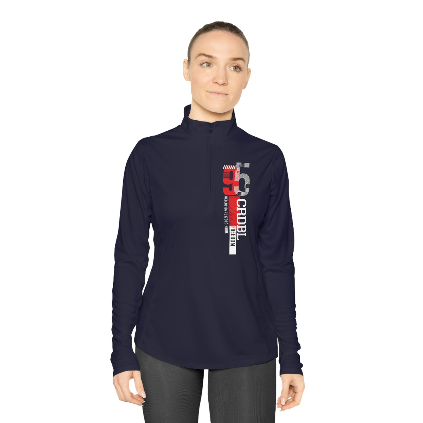 Yeesu Ladies Quarter-Zip Pullover