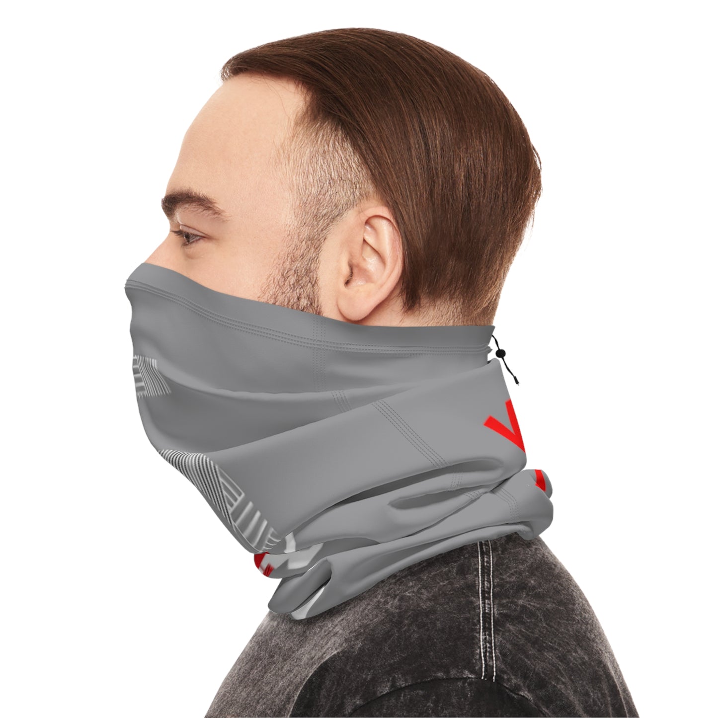 Yeesu Winter Neck Gaiter With Drawstring