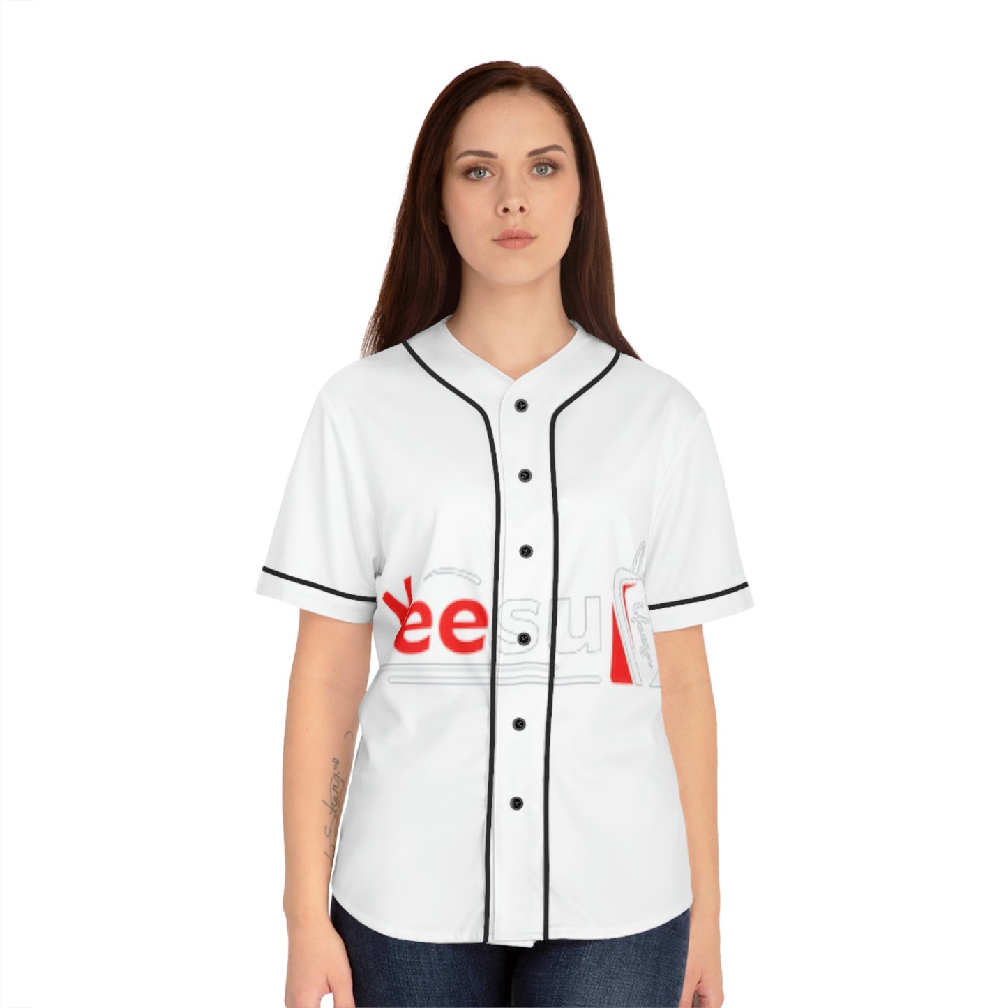 Women's Baseball Jersey (AOP)