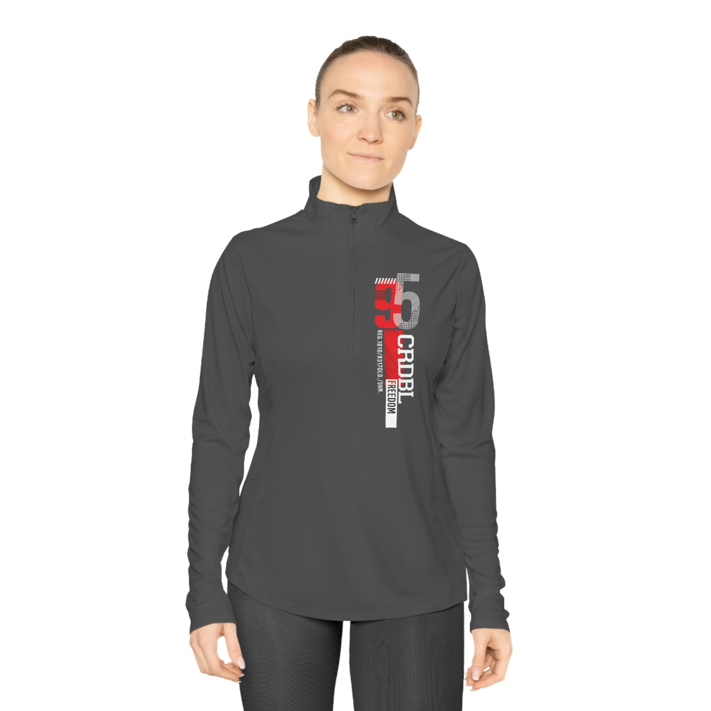 Yeesu Ladies Quarter-Zip Pullover